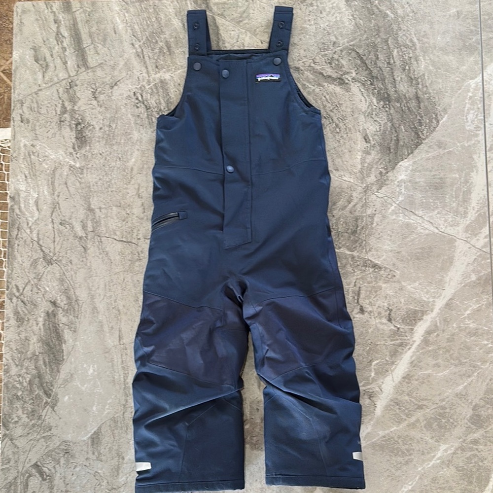 Patagonia Navy Snow Bib Overalls